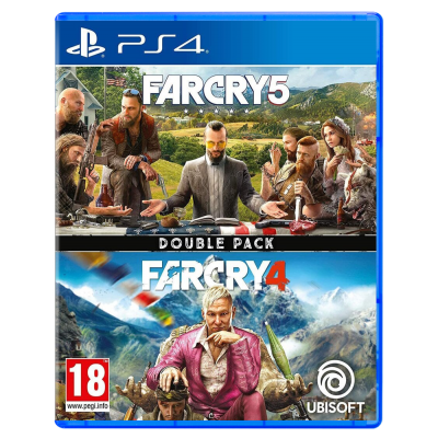 PS4 mäng Far Cry 4 + Far Cry 5 (Double Pack)